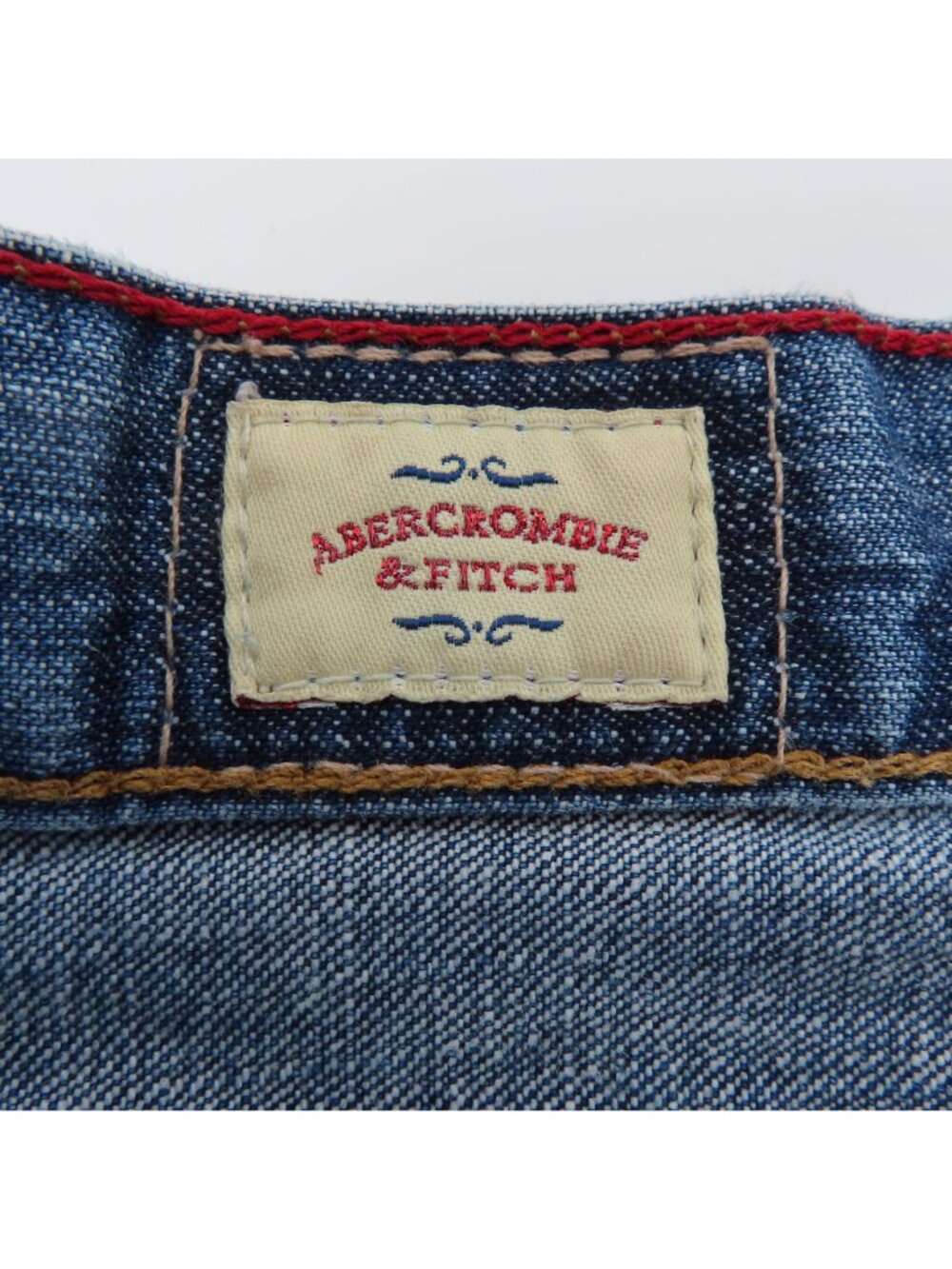 Abercrombie and Fitch Women 6 Regular Blue Denim Bootcut Boot Jeans Cotton Y2K - Picture 8 of 12